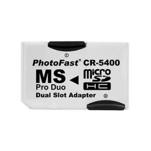 PhotoFast Dual-Slot μετατροπέας 2 x MicroSD σε MS Pro Duo
