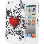 Θήκη σιλικόνης Hot Heart για iPhone 4 /4S - 5 /5S