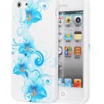 Θήκη σιλικόνης Ice Flower για iPhone 4 /4S - 5 /5S