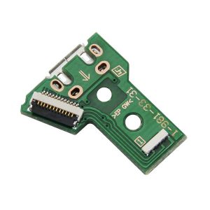 12 pin V4.0 PS4 Controller USB Charger PCB Board Dualshock 4 JDS-040 Slim and Pro