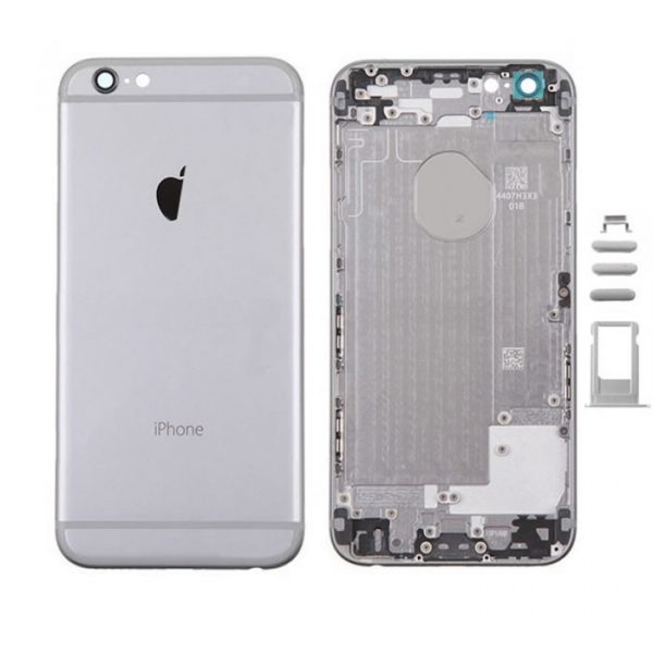 iPhone 6 Πίσω Καπάκι / Back Cover Space Grey με Πλήκτρα και SIM Tray