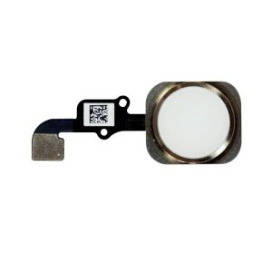 Home Button Flex με Fingerprint Sensor για iPhone 6S/ 6S Plus Λευκό