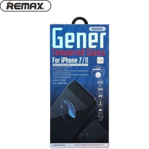 Remax Gener Tempered Glass 0,3mm Full Cover 3D Για iPhone 7 Plus/8 Plus Λευκό