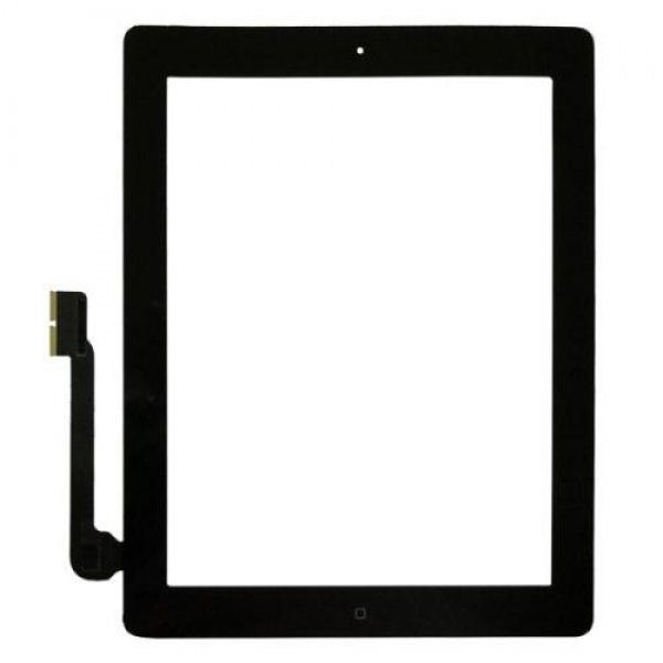 iPad 3 Full Digitizer Οθόνη αφής μαύρο (με Home Button/IC/3M Tapes)