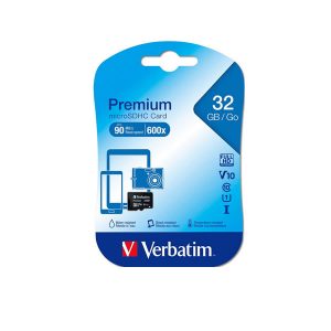 Κάρτα μνήμης Verbatim microSDHC 32GB Class 10 UHS-I incl Χωρίς Adapter