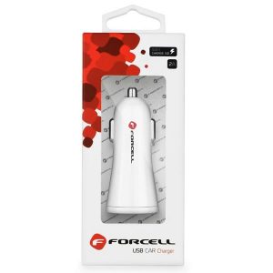 USB Φορτιστής αυτοκινήτου Forcell Car Charger 2.4A with Quick Charge 3.0 function