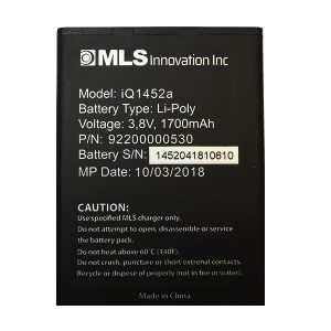 Γνήσια μπαταρία αντικατάστασης κατάλληλη για κινητά τηλέφωνα MLS top s iQ1452A.