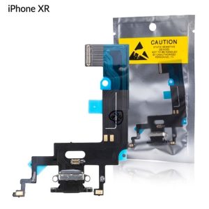 iPhone XR Charging Port Flex Cable Black Καλώδιοταινία Φόρτισης
