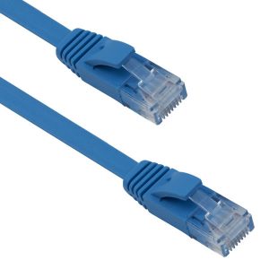 Καλώδιο δικτύου Ethernet Flat DeTech RJ45 10m CAT6