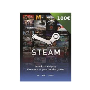 Steam Card 100€ – Prepaid Card