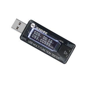 Μετρητής έντασης και ισχύος USB Voltage and Current Meter Sunshine SS-302A