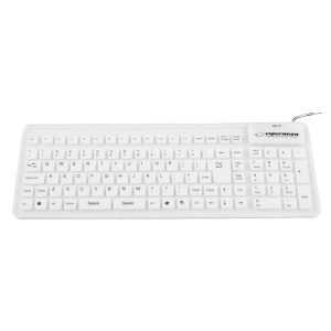 Keyboard Esperanza EK126 Silicon White