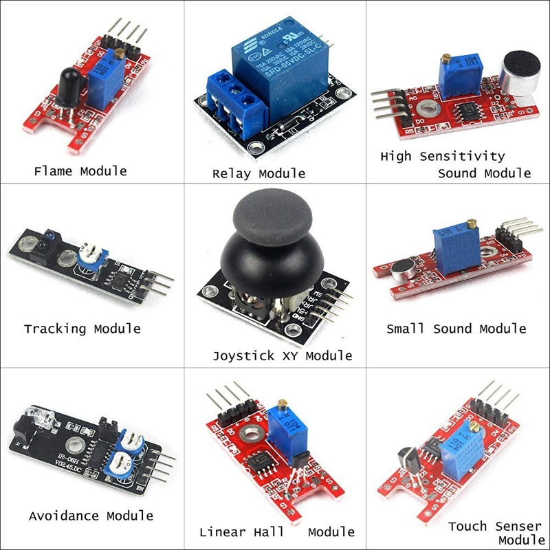 37 in 1 Sensor Kit for arduino