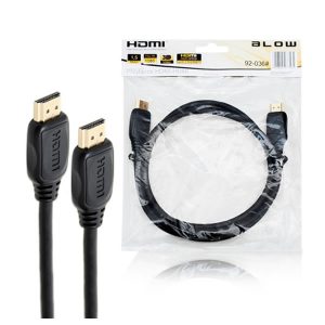 Καλώδιο Blow HDMI σε HDMI1,5m 1.4v (6mm)