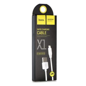 Hoco USB to Lightning Rapid Charging X1 iPhone Cable Λευκό 2m