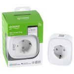 Gosund Smart Wi-Fi Plug SP112 Μονή Εξωτερική Πρίζα Ρεύματος Wi-Fi με 2 Θύρες USB Λευκή