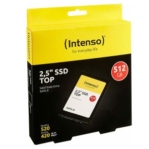 SSD Σκληρός Δίσκος Intenso SATA III Top 512GB 2.5''