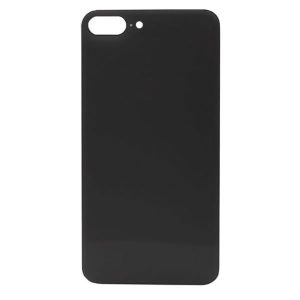 iPhone 8 Plus Πίσω Καπάκι Back Glass Cover Μαύρο