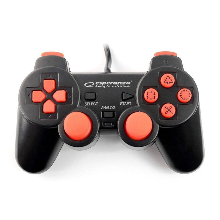 Χειριστήριο DualShock για PS2/ PS3/ PC Esperanza Corsair (EGG106R)