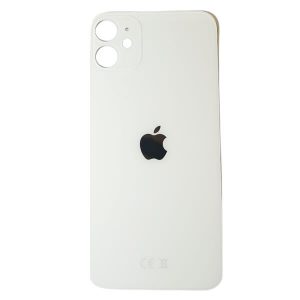 Πίσω Καπάκι iPhone 11 Back Cover Glass Λευκό