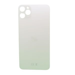 Πίσω Καπάκι iPhone 11 Pro Max Back Cover Glass Λευκό