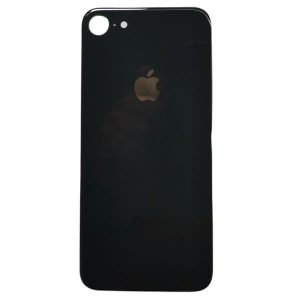 Πίσω Καπάκι iPhone 8 Back Cover Glass Μαύρο