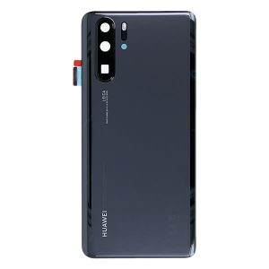 Καπάκι μπαταρίας για Huawei P30 Pro - Back Cover με Camera Glass Μαύρο