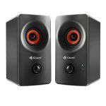 Kisonli AC-9002BT Ηχεία Υπολογιστή 2.0 με Bluetooth και Ισχύ 5W σε Μαύρο Χρώμα