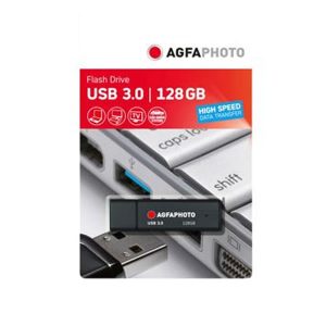 AgfaPhoto 128GB USB 3.2 Gen 1 Stick Μαύρο