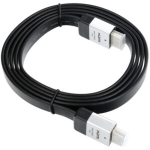 HDMI 2.0v Flat Cable HDMI male - HDMI male 1.5m Μαύρο