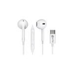 Prio Classic PWE-1301 In-Ear USB-C Headphones Λευκό