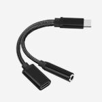 Headphone Adapter Type-C σε Type-C και 3.5mm