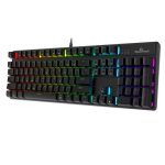 Gaming μηχανικό RGB πληκτρολόγιο Powertech PT-1254 ενσύρματο