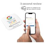 NFC αυτοκόλλητη κάρτα Google Review PT-1379 - Image 3