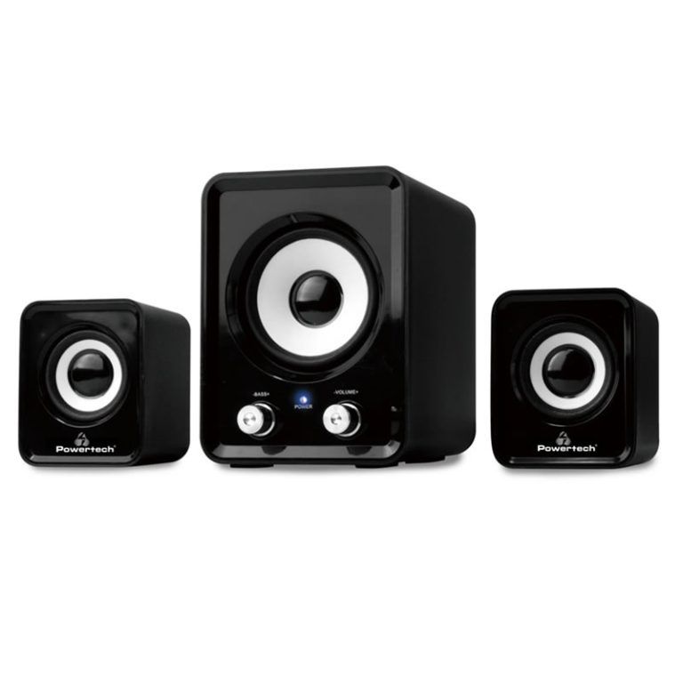 Ηχεία Υπολογιστή Essential Sound Powertech PT-843 2.1 5W + 2x 3W 3.5mm