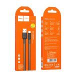 Καλώδιο USB A σε Type C HOCO X69 3A 1m ασπρόμαυρο