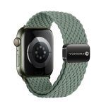 Λουράκι για APPLE Watch 42 / 44 / 45 / 49 mm χακί νάιλον μαγνητικό FORCELL F-DESIGN FA02