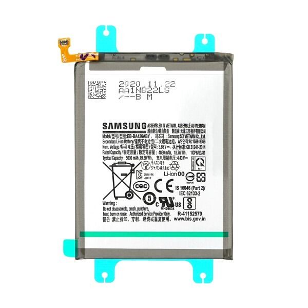 Γνήσια Μπαταρία EB-BA426ABY για Samsung Galaxy A42/ A32/ A72 5G 5000mAh SM-A426/ A326/ A726 GH82-24377A