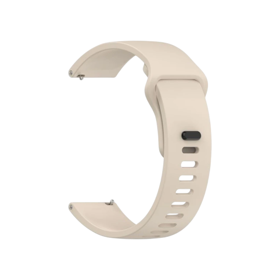 Λουράκι Σιλικόνης για Xiaomi Redmi Watch 5 Active / Lite 22mm μπεζ