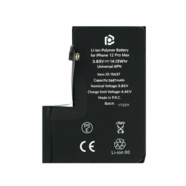 Prio Μπαταρία για iPhone 12 Pro Max 4.45V 3687mAh (Universal APN)