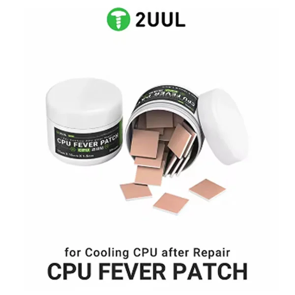 2UUL SC09 CPU Fever Patch for Cooling CPU After Repair (50pcs/box)