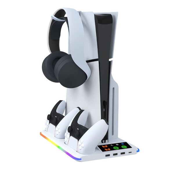 Βάση Ψύξης για PS5 Slim iPlay Multifunctional Cooling Stand
