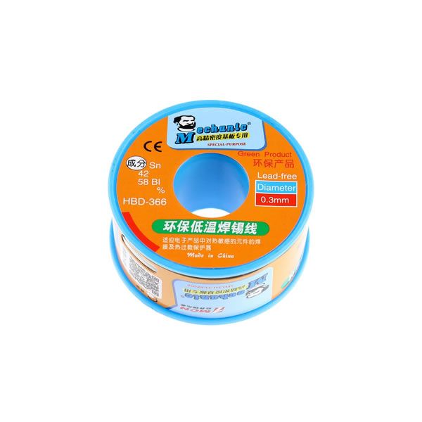 Mechanic HBD-366 100g Low-Temperature Lead-Free Solder Wire