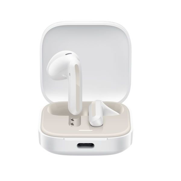 Xiaomi Redmi Buds 6 Active Bluetooth Handsfree Ακουστικά με Θήκη Φόρτισης Λευκά