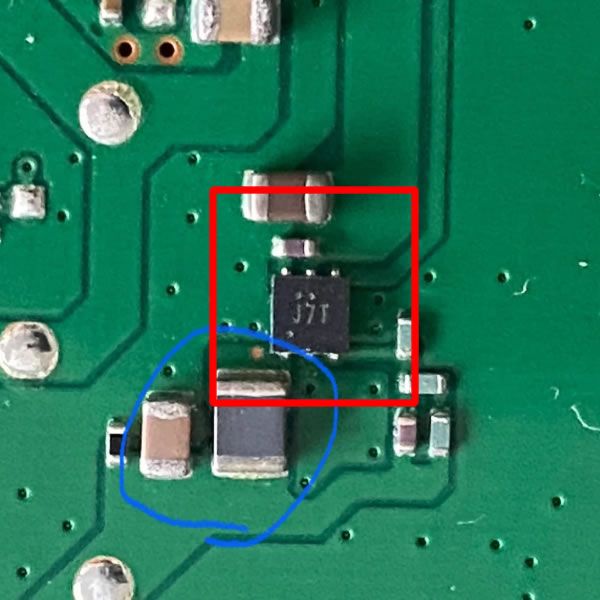 PS3 SLIM RT8057 RT8057GQW (J73 J7T J78 J7X J7W J7R) QFN-6 Chipset
