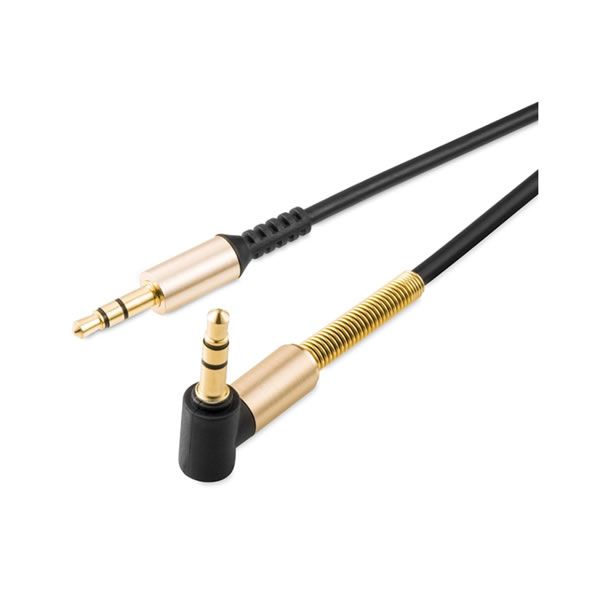 Καλώδιο Γωνιακό Jack 3.5mm σε Jack 3.5mm 1m Black HOCO UPA02