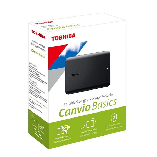 Toshiba Hard Disk Canvio Basics 2,5 USB 3.2 1TB