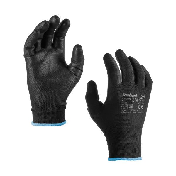 Γάντια εργασίας πολυουρεθάνης L