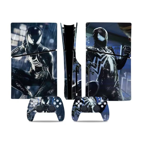 Αυτοκόλλητα για PS5 Slim Disk Edition Spider Black
