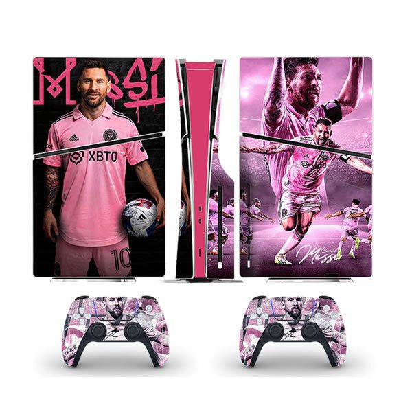 Αυτοκόλλητα Messi για PS5 Slim Disc Edition